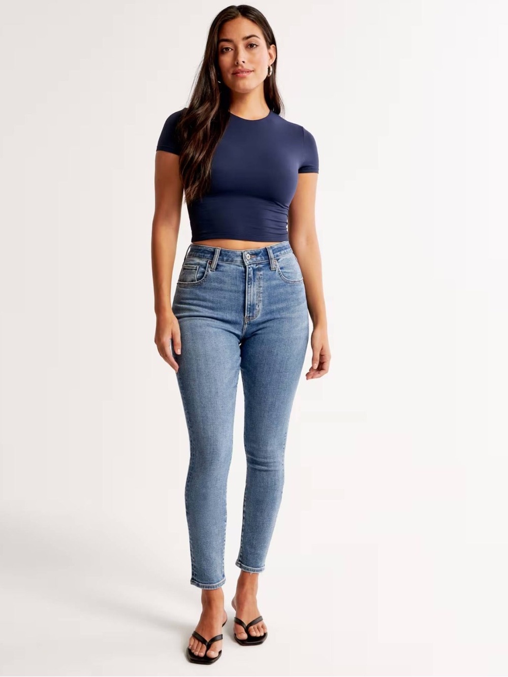 NWT: Abercrombie & Fitch High Rise Super Skinny Ankle Jean | Size: 10/30W